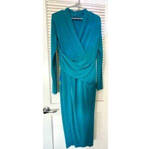 Rachel Roy Maxi Dress/ Size Medium/ Teal